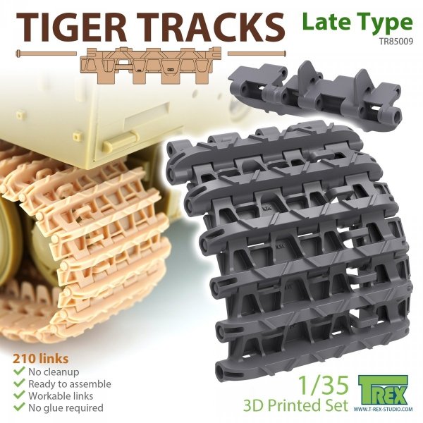 T-Rex Studio TR85009 Tiger Tracks Late Type 1/35