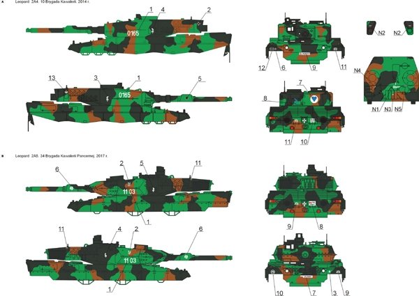 Toro 35D64 Leopardy w Wojsku Polskim cz. 4 1/35