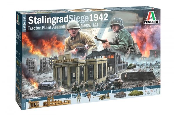 Italeri 6193 STALINGRAD SIEGE 1942 - BATTLE SET 1/72