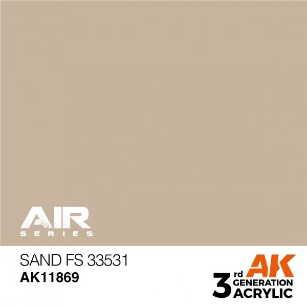 AK Interactive AK11869 SAND FS 33531 – AIR 17 ml