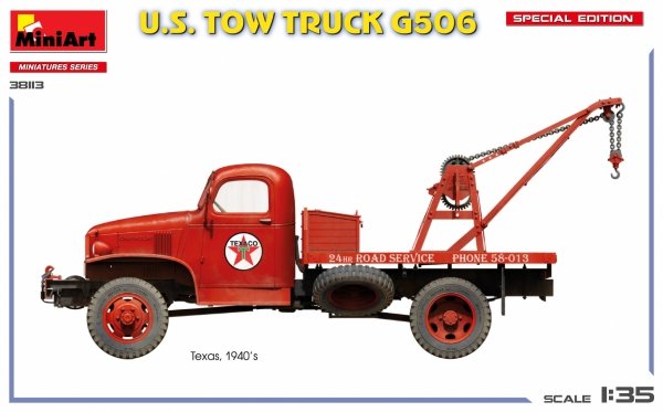 MiniArt 38113 U.S. Tow Truck G506. Special Edition 1/35