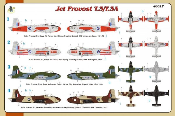 Fly 48017 Jet Provost T.3/T.3A 1:48