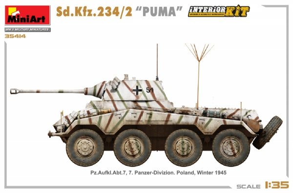 MiniArt 35419 SD.KFZ.234/2 PUMA 1/35