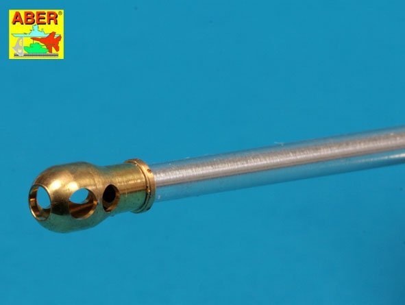 Aber 35L-113 Barrel for British 17pdr Anti-Tank Gun Mk.I with ball-shaped muzzle brake (1:35)	