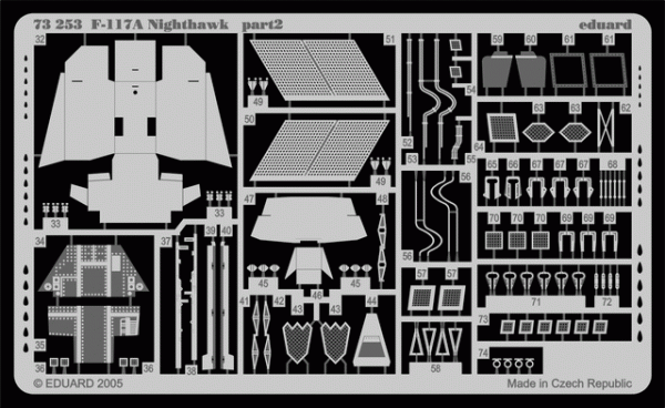 Eduard 73253 F-117 1/72 HASEGAWA