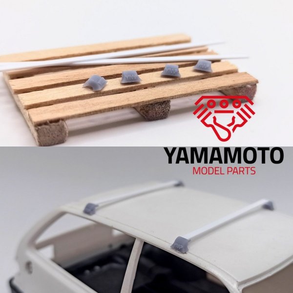 Yamamoto Model Parts YMPTUN59 Bagażnik dachowy 1/24