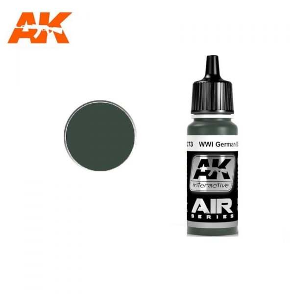 AK Interactive AK2273 WWI GERMAN DARK GREEN 17ml