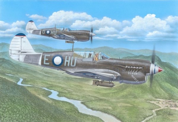 Special Hobby 72484 Kittyhawk Mk.IV 'Over The Mediterranean and the Pacific' 1/72