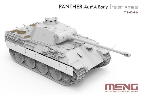 Meng Model TS-046 German Medium Tank Sd.Kfz. 171 Panther Ausf. A Early 1/35