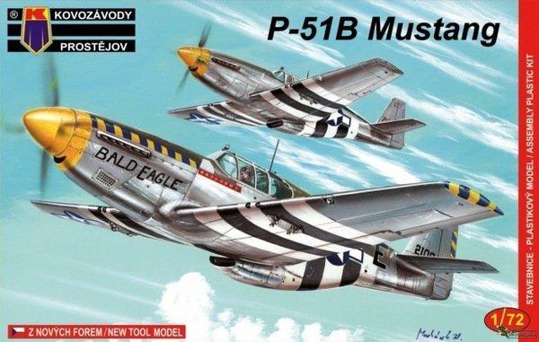 Kovozavody Prostejov KPM0029 North-American P-51B Mustang, 8th AF, USAAF 1:72