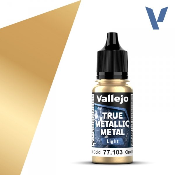 Vallejo 77103 Imperial Gold - True Metallic Metal - Light 18ml
