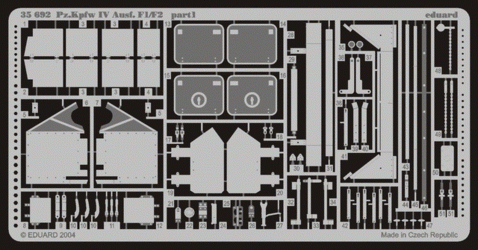 Eduard 35692 Pz. IV Ausf. F1/ F2 1:35 Italeri