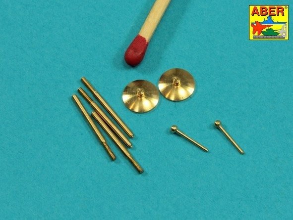 Aber 16028 Useful parts for the early versions of the Tiger I tank / Pożyteczne części do czołgu Tiger I wczesnych wersji 1/16