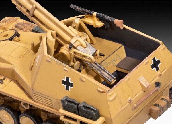 Revell 03334 Sd.Kfz. 124 Wespe - First Diorama Set 1/76