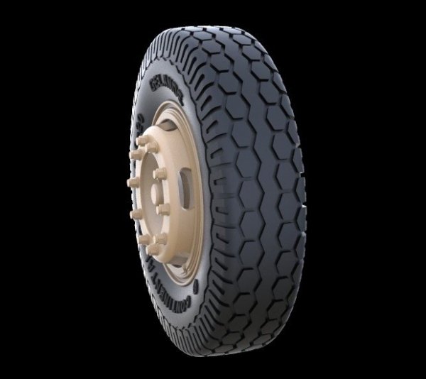 Panzer Art RE35-337 Mercedes 4500 “Maultier” road wheels (Commercial Pattern) 1/35