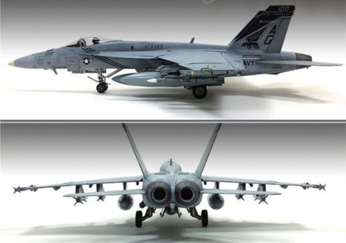  Academy 12547 USN F/A-18E VF-143 &quot;Pukin Dogs&quot; (1:72)