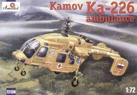 A-Model 72130 Kamov Ka-226 Russian Ambulance helicopter 1:72
