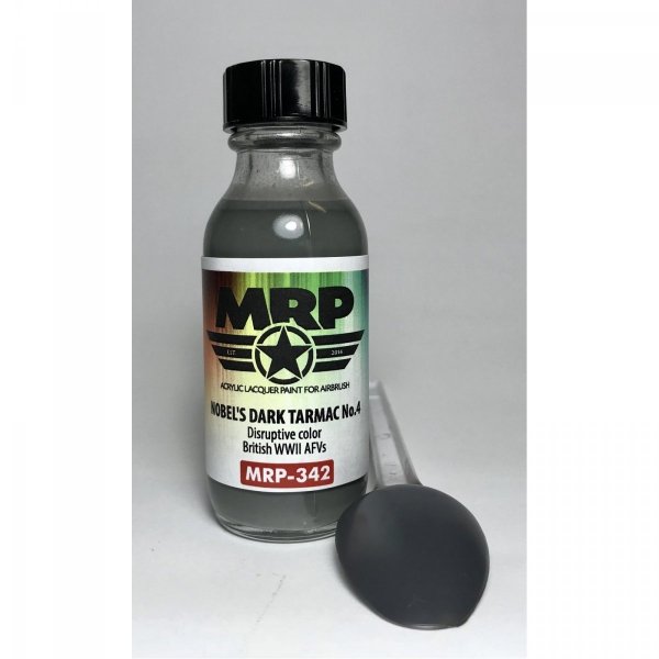 MR. Paint MRP-342 NOBELS DARK TARMAC No.4 British WWII AFV 30ml