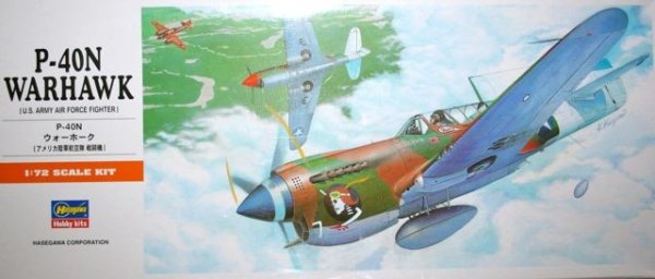 Hasegawa A9 P-40N Warhawk (1:72)