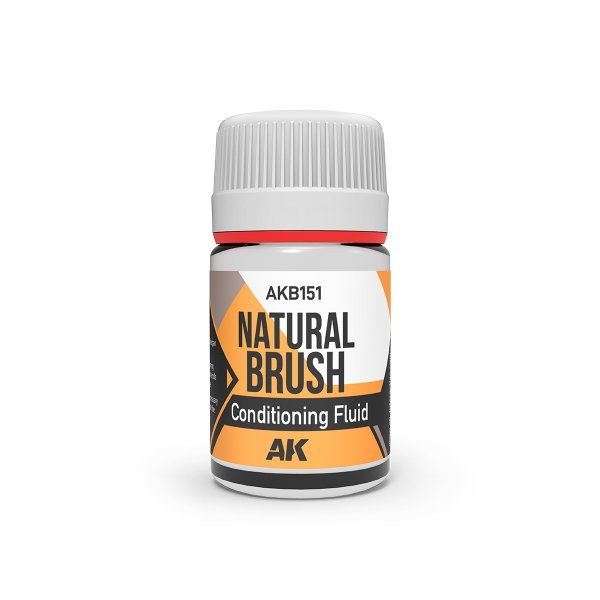 AK Interactive AKB151 NATURAL BRUSH CONDITIONING FLUID