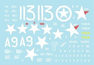 Star Decals 35-C1323 US Armor Mix # 6. M4A3 (75) W Sherman in Europe 1944-45 1/35