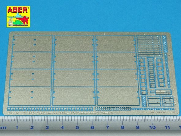 Aber 35A107 Side skirts for german tanks Sd. Kfz. 171 Panther Ausf. D and Ausf. A. (1:35)