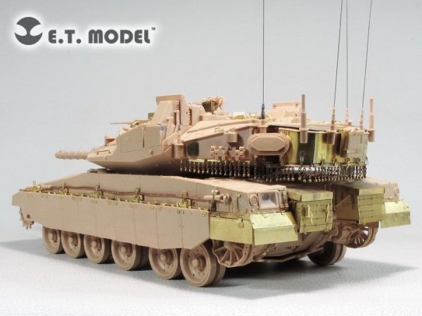 E.T. Model E35-286 Israeli Merkava Mk.4M w/Trophy Active Protection System Side Skirts For Meng Kit 1/35