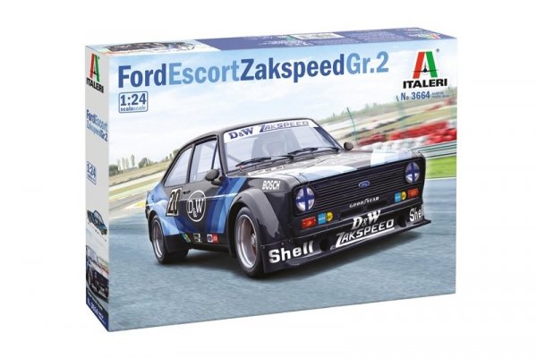 Italeri 3664 Ford Escort Zakspeed Gr.2 1/24