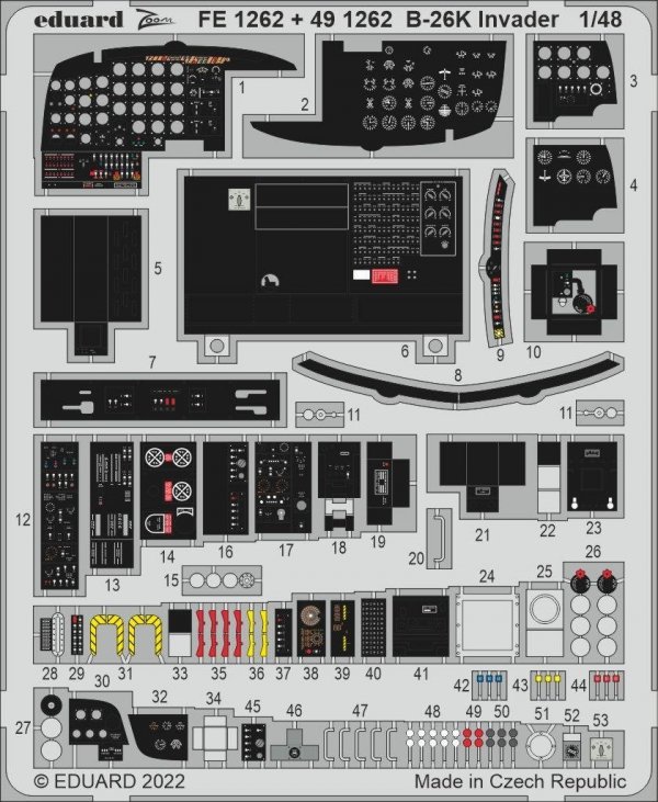 Eduard 491262 B-26K Invader ICM 1/48