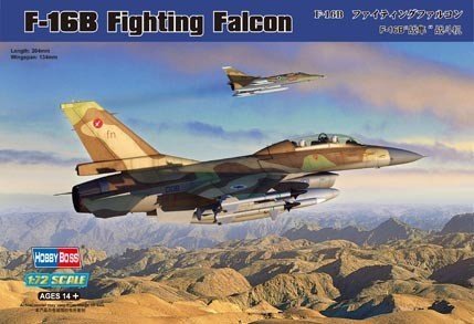 Hobby Boss 80273 F-16B Fighting Falcon (1:72)
