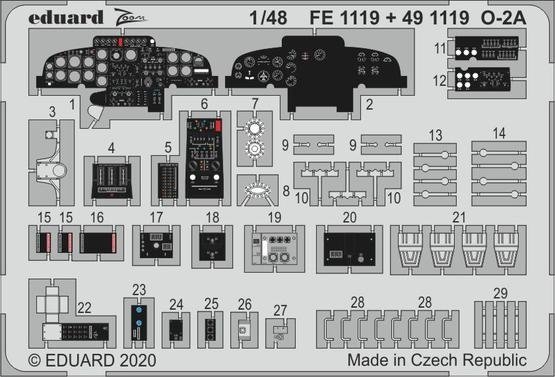 Eduard BIG49267 O-2A ICM 1/48