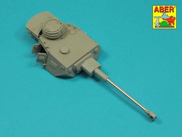 Aber 35L-329 Germ.75mm KwK 40 L/48 barrel for Pz IVG late, H, J without muzzle brake 1/35