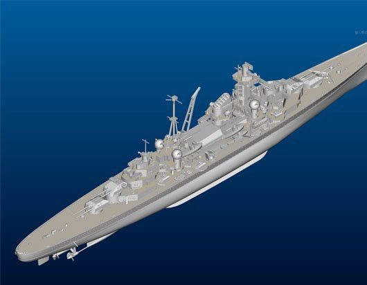 Trumpeter 05776 German Cruiser Admiral Hipper 1941 1:700