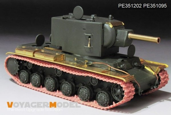 Voyager Model PE351202 WWII Russian KV-2 Basic (B ver include Gun Barrel) (For TAMIYA 35375) 1/35