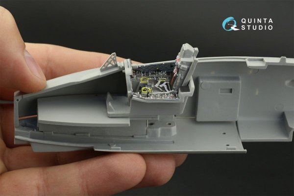 Quinta Studio QD48196 A-10C 3D-Printed &amp; coloured Interior on decal paper (for Italeri ) 1/48