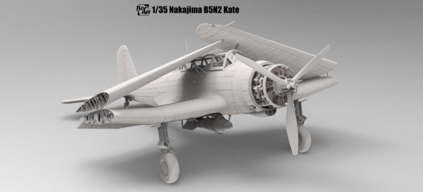Border Model BF-005 Nakajima B5N2 Type 97 Carrier Attack Bomber &quot;Kate&quot; w/ Full interior 1/35