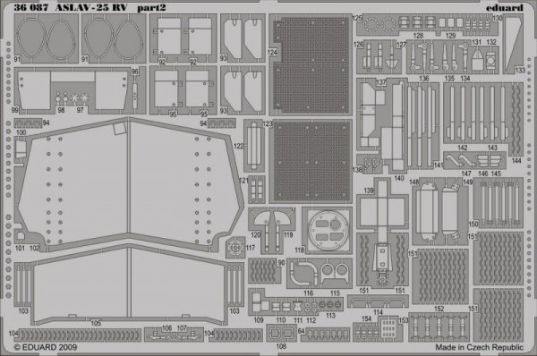 Eduard 36087 ASLAV-25 RV 1/35 Trumpeter