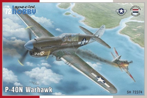 Special Hobby 72374 P-40N Warhawk 1/72