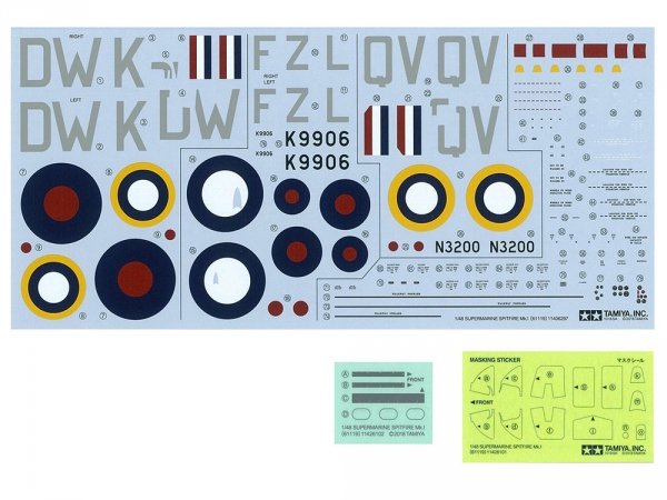 Tamiya 61119 Supermarine Spitfire Mk.I 1/48