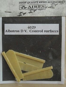 Aires 4029 ALBATROS DV. - control surfaces 1/48 Eduard