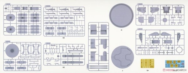 Takom 2138 GWS-30 Sea Dart &amp; GWS-25 Sea Wolf 1/35