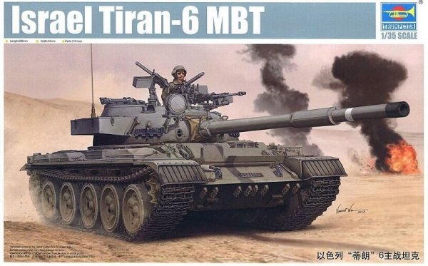 Trumpeter 05576 IDF Tiran-6 MBT (1:35)