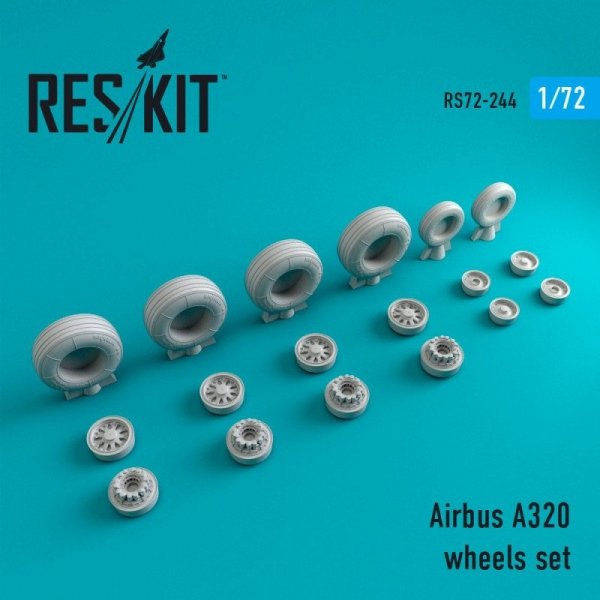 RESKIT RS72-0244 A320 wheels set 1/72