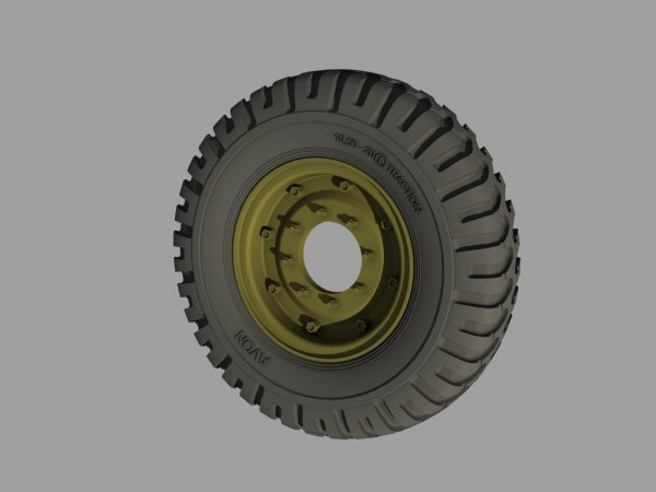 Panzer Art RE35-262 Bedford QLC road wheels (AVON) 1/35