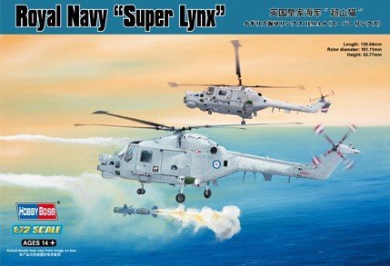 Hobby Boss 87238 Royal Navy Super Lynx (1:72)