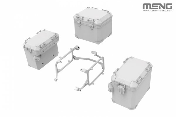 Meng Model SPS-091 BMW R 1250 GS ADV - Luggage Cases (for Meng MT-005/MT-005s kits) 1/9