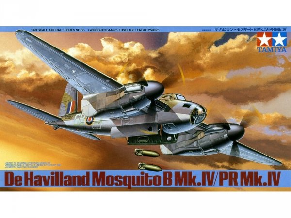 Tamiya 61066 De Havilland Mosquito B Mk.IV/PR Mk.IV 1/48