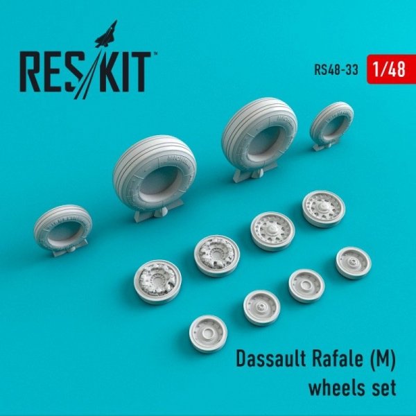 RESKIT RS48-0033 Rafale (M) wheels set 1/48
