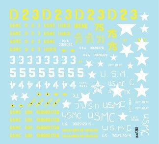 Star Decals 35-C1267 USMC M26 and M26A1 Pershing 1/35