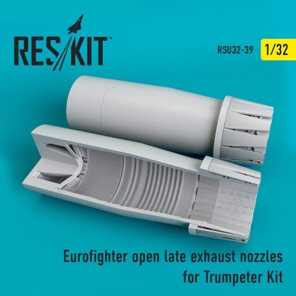 RESKIT RSU32-0039 Eurofighter open (late type) exhaust nozzles for Trumpeter Kit 1/32